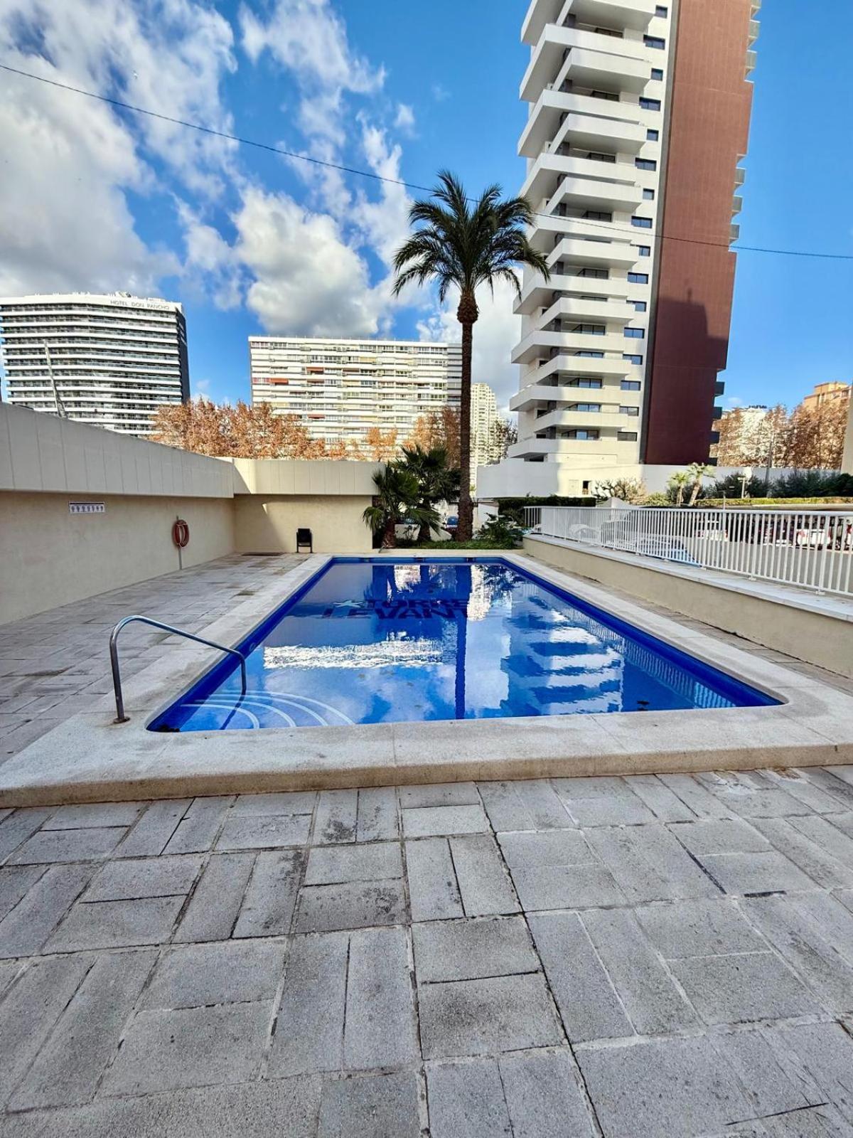 Apartamento Torre Levante, Primera Linea De Playa Μπένιντορμ Εξωτερικό φωτογραφία